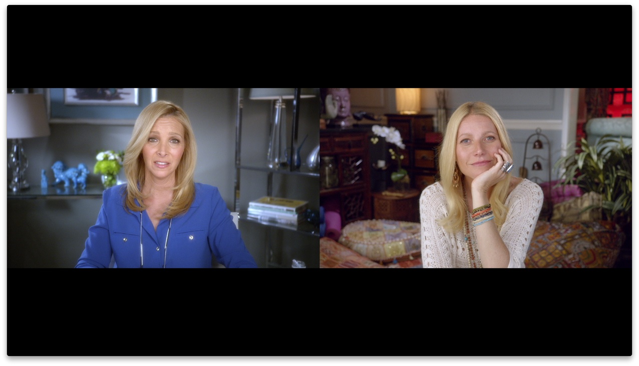 Gwyneth Paltrow and Lisa Kudrow in Web Therapy (2011)