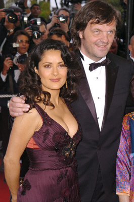 Salma Hayek and Emir Kusturica at event of Lemming (2005)