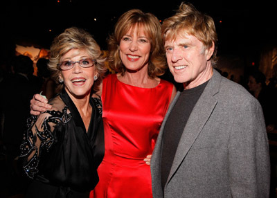 Jane Fonda, Robert Redford and Christine Lahti