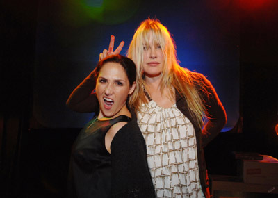 Daryl Hannah and Ricki Lake