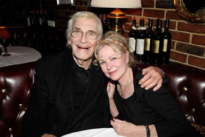 Martin Landau and Michelle Phillips at event of A Single Man (2009)