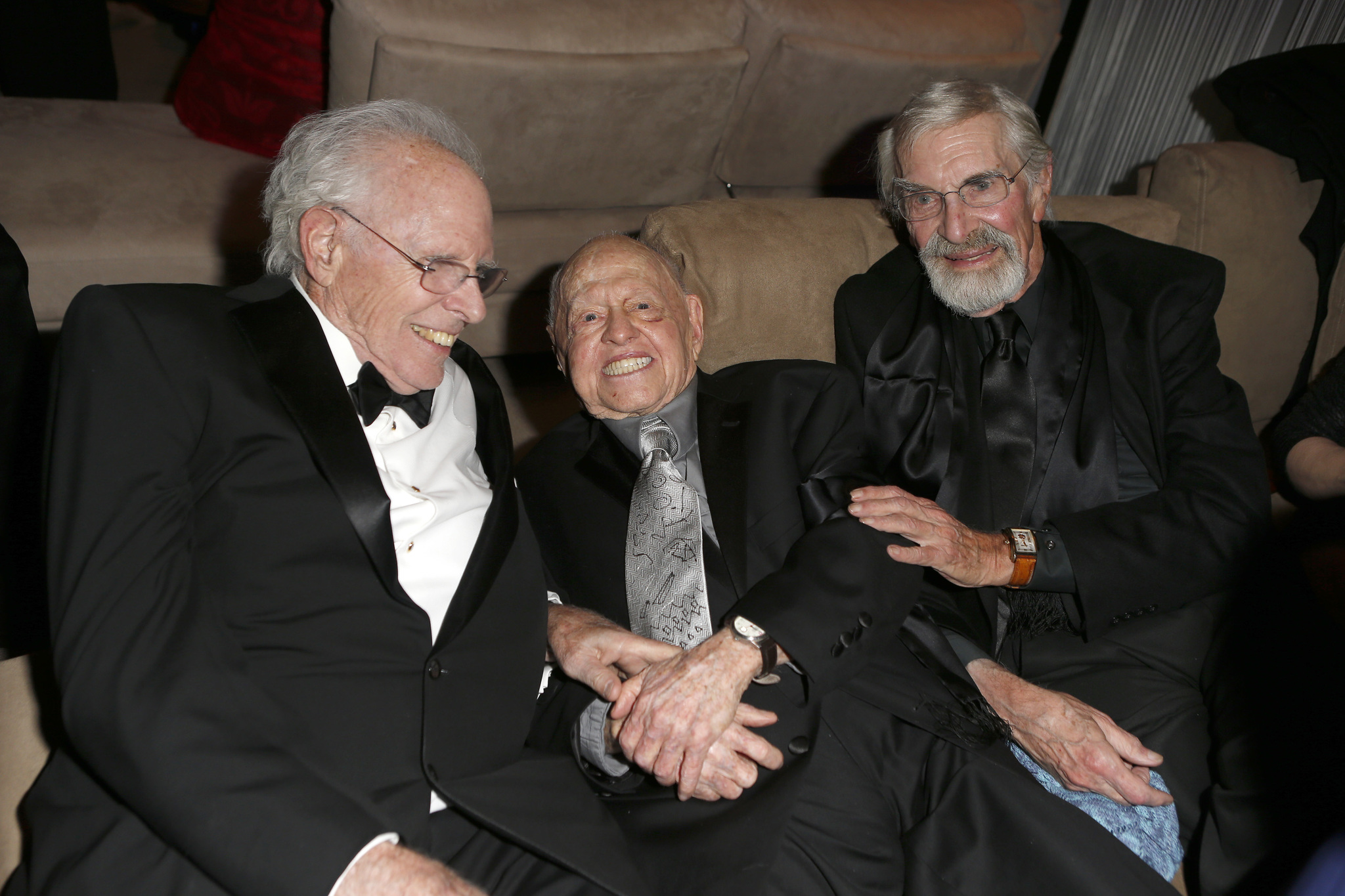 Bruce Dern, Martin Landau and Mickey Rooney