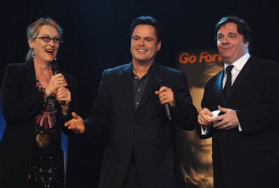 Meryl Streep, Nathan Lane and Donny Osmond