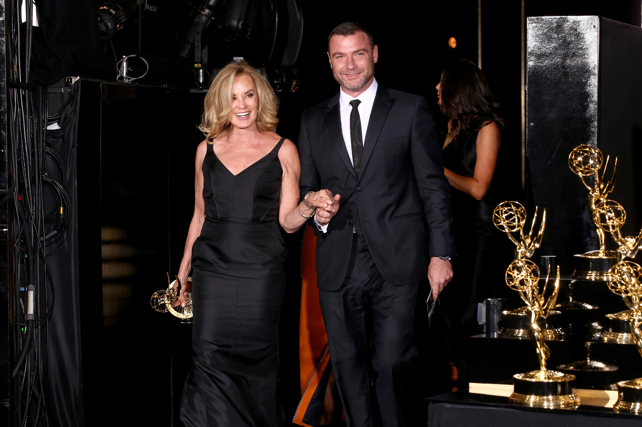 Liev Schreiber and Jessica Lange at event of The 66th Primetime Emmy Awards (2014)