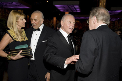 Oscar® Nominee Frank Langella and Sir Anthony Hopkins at the Governor's Ball after the 81st Annual Academy Awards® at the Kodak Theatre in Hollywood, CA Sunday, February 22, 2009 airing live on the ABC Television Network.