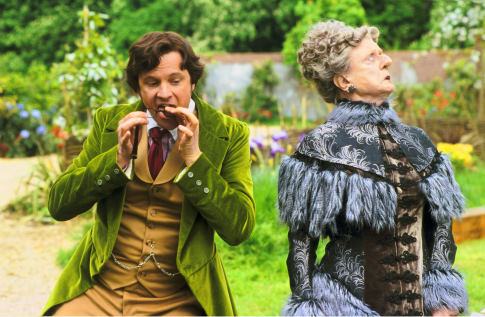 Still of Colin Firth and Angela Lansbury in Nanny McPhee (2005)