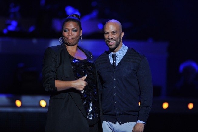 Still of Queen Latifah and Common in American Idol: The Search for a Superstar (2002)