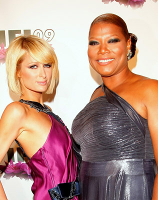 Queen Latifah and Paris Hilton