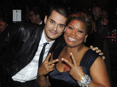 Queen Latifah and John Mayer