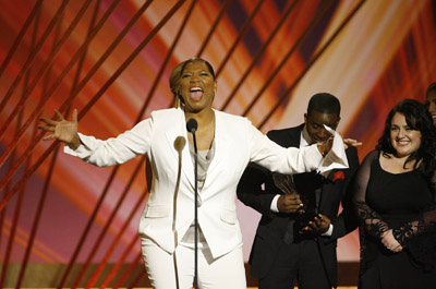 Queen Latifah, Elijah Kelley and Nikki Blonsky