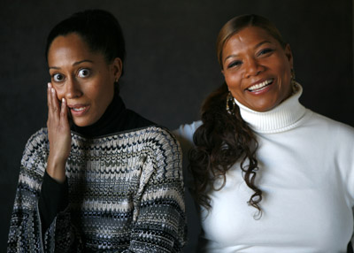 Queen Latifah and Tracee Ellis Ross at event of Life Support (2007)