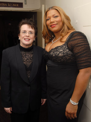 Queen Latifah and Billie Jean King