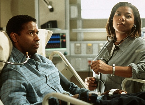 Still of Denzel Washington and Queen Latifah in The Bone Collector (1999)