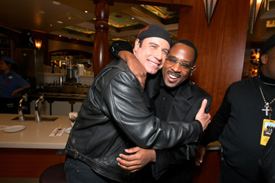 John Travolta and Martin Lawrence at event of Laukiniai sernai (2007)