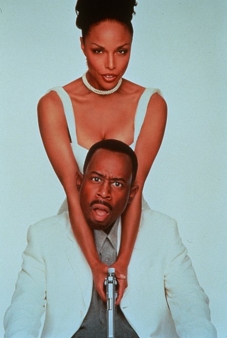 Martin Lawrence and Lynn Whitfield in A Thin Line Between Love and Hate (1996)