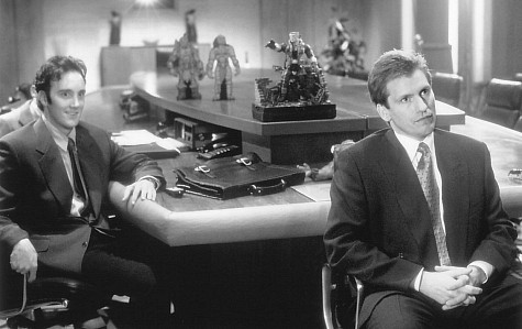 Still of Denis Leary and Jay Mohr in Zaisliniai kareiveliai (1998)