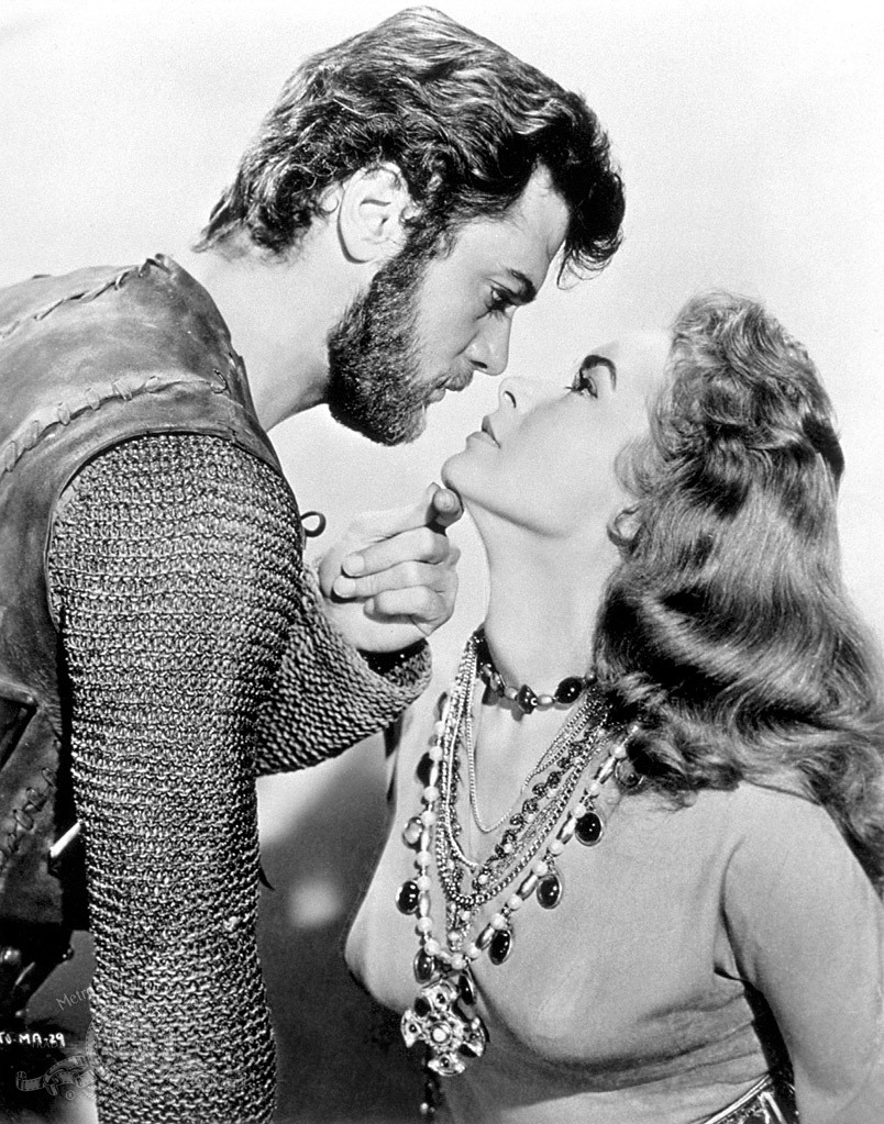 Still of Tony Curtis and Janet Leigh in The Vikings (1958)