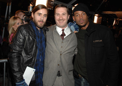 Jared Leto, Darren Aronofsky and Marlon Wayans at event of The Wrestler (2008)