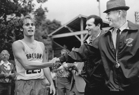 Still of R. Lee Ermey, Jared Leto and Ed O'Neill in Prefontaine (1997)