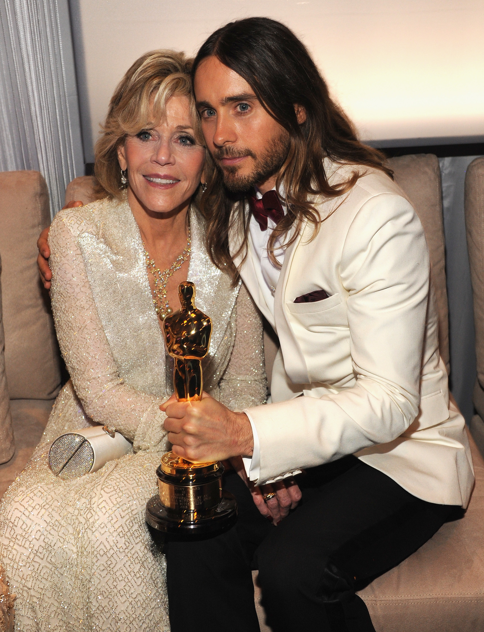 Jane Fonda and Jared Leto