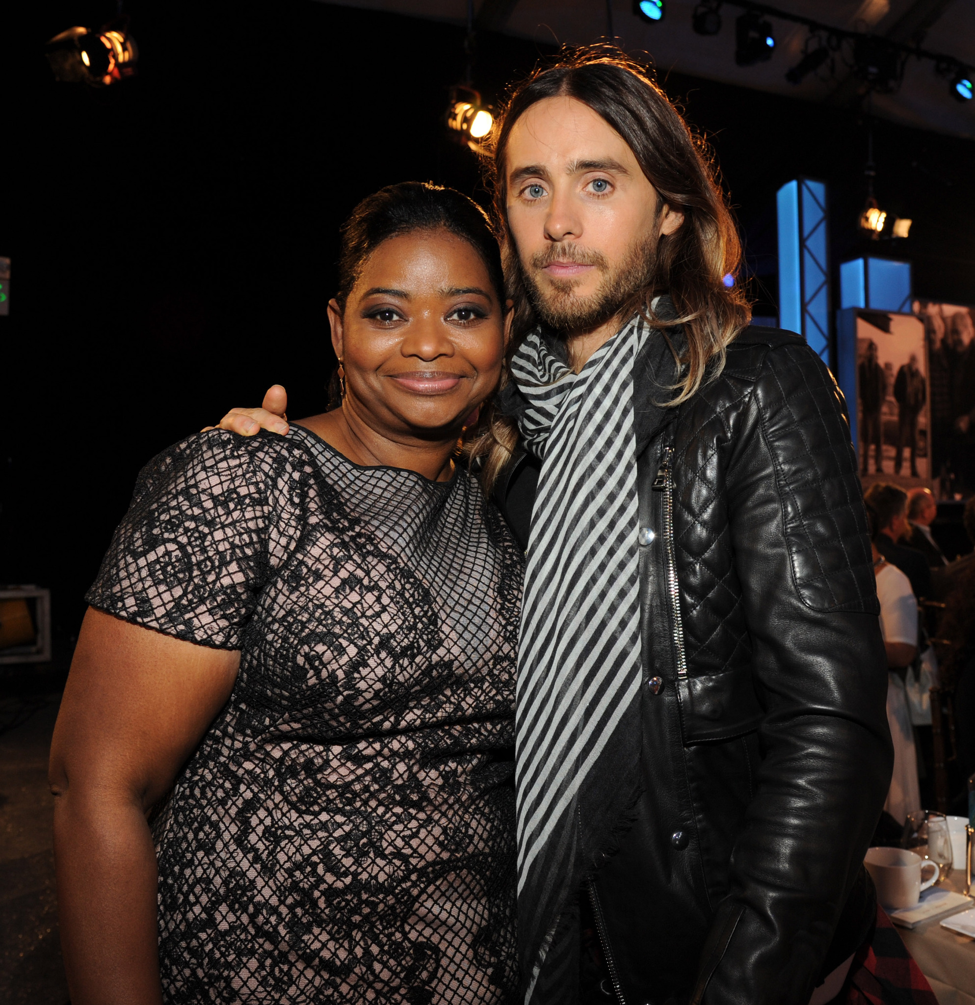 Jared Leto and Octavia Spencer