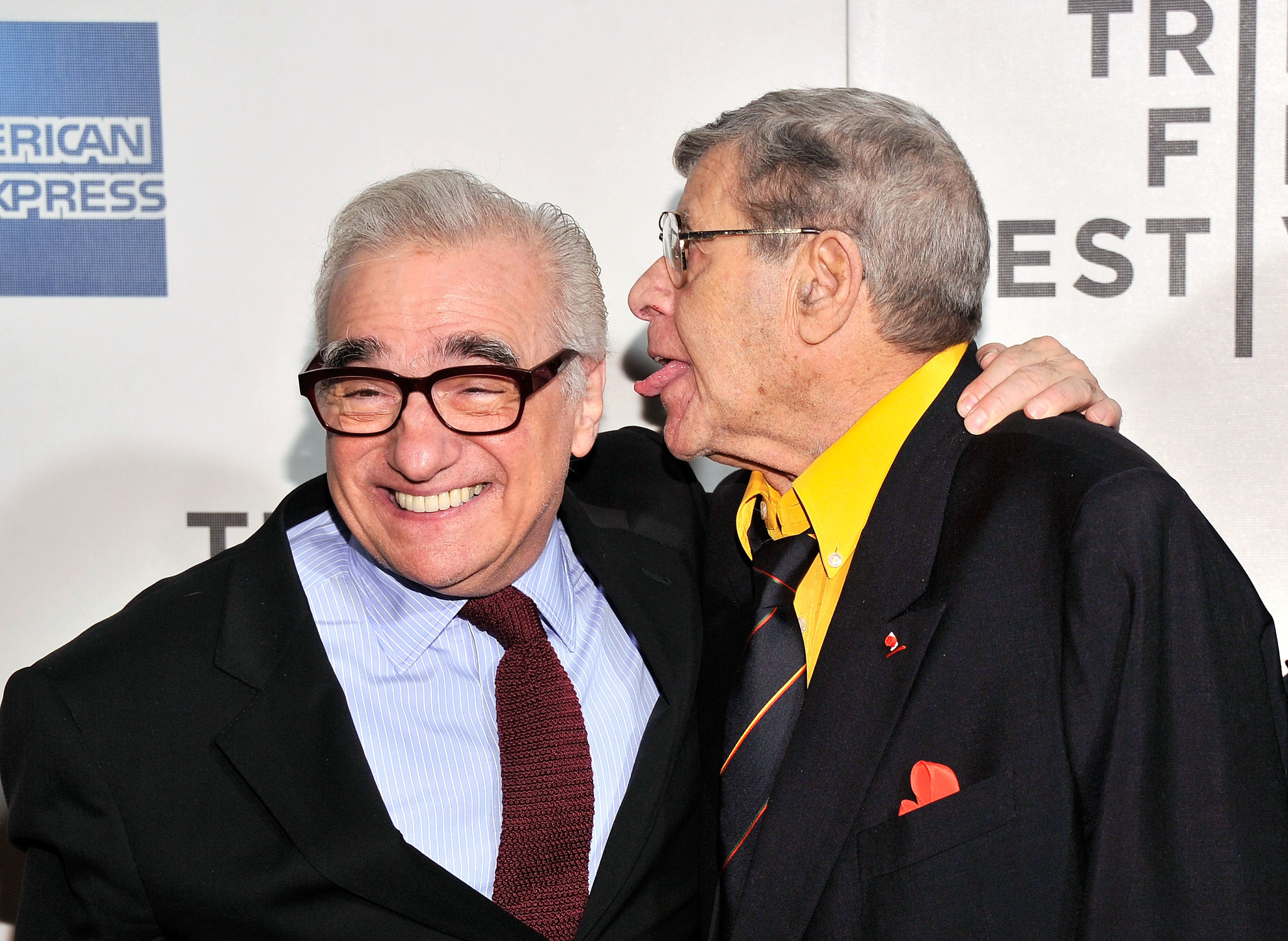 Martin Scorsese and Jerry Lewis at event of The King of Comedy (1982)