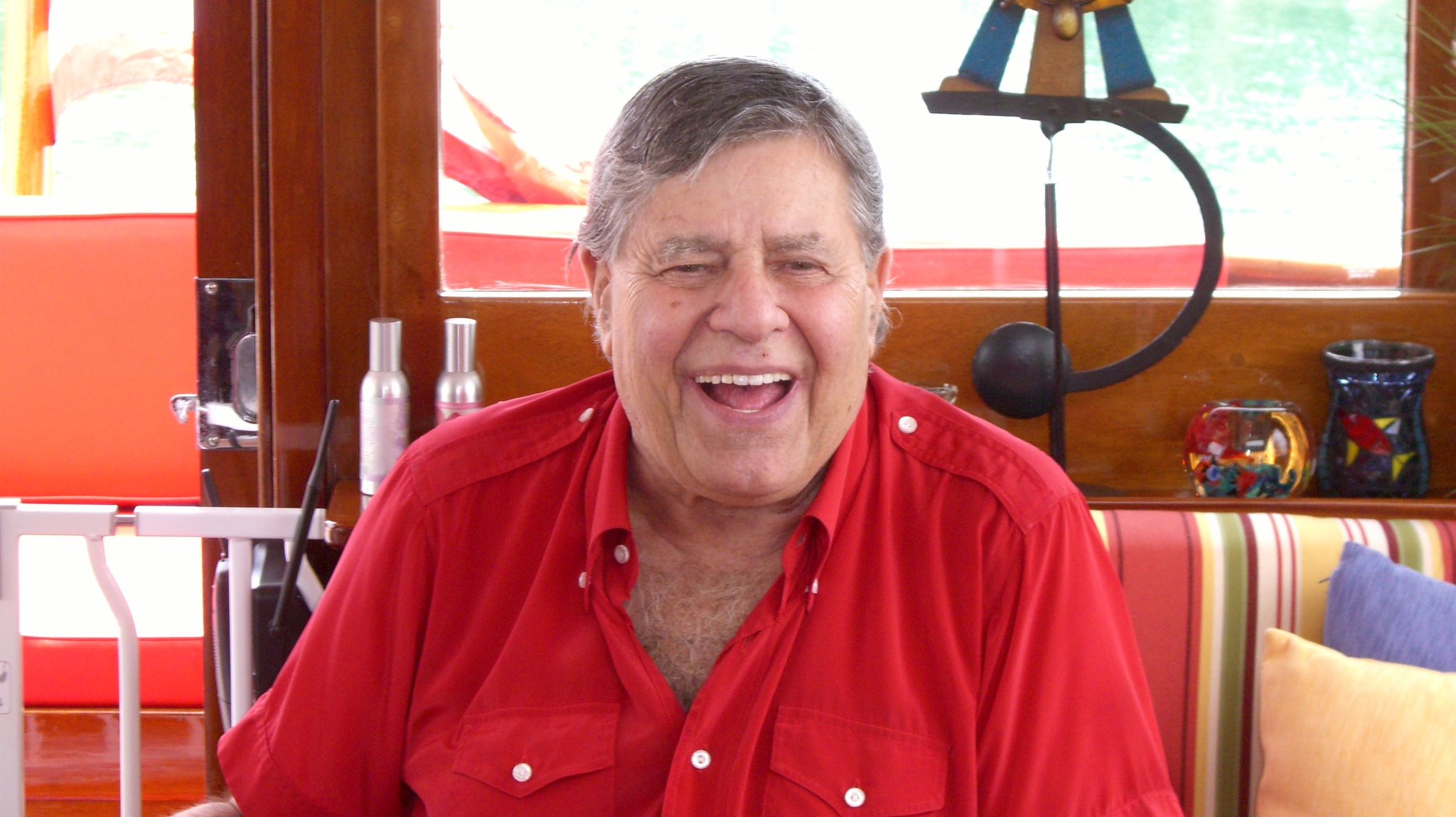 Still of Jerry Lewis in When Comedy Went to School (2013)