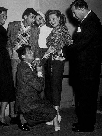 Dean Martin & Jerry Lewis, 1952.
