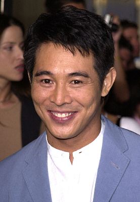 Jet Li at event of Drakono bucinys (2001)