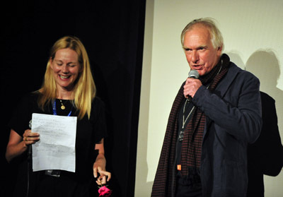 Laura Linney and Peter Weir