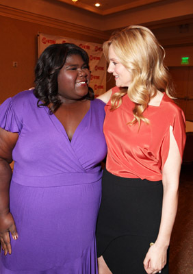 Laura Linney and Gabourey Sidibe