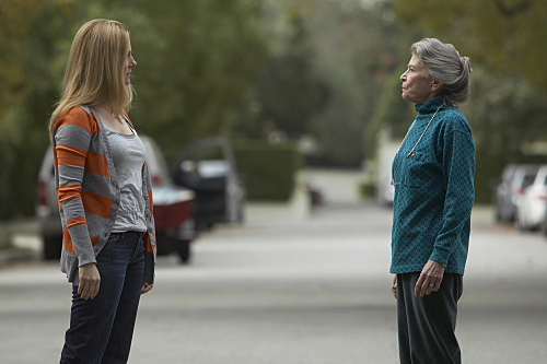 Still of Laura Linney and Phyllis Somerville in The Big C (2010)