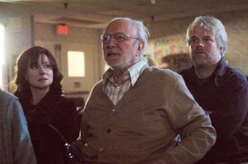 Still of Philip Seymour Hoffman, Laura Linney and Philip Bosco in The Savages (2007)