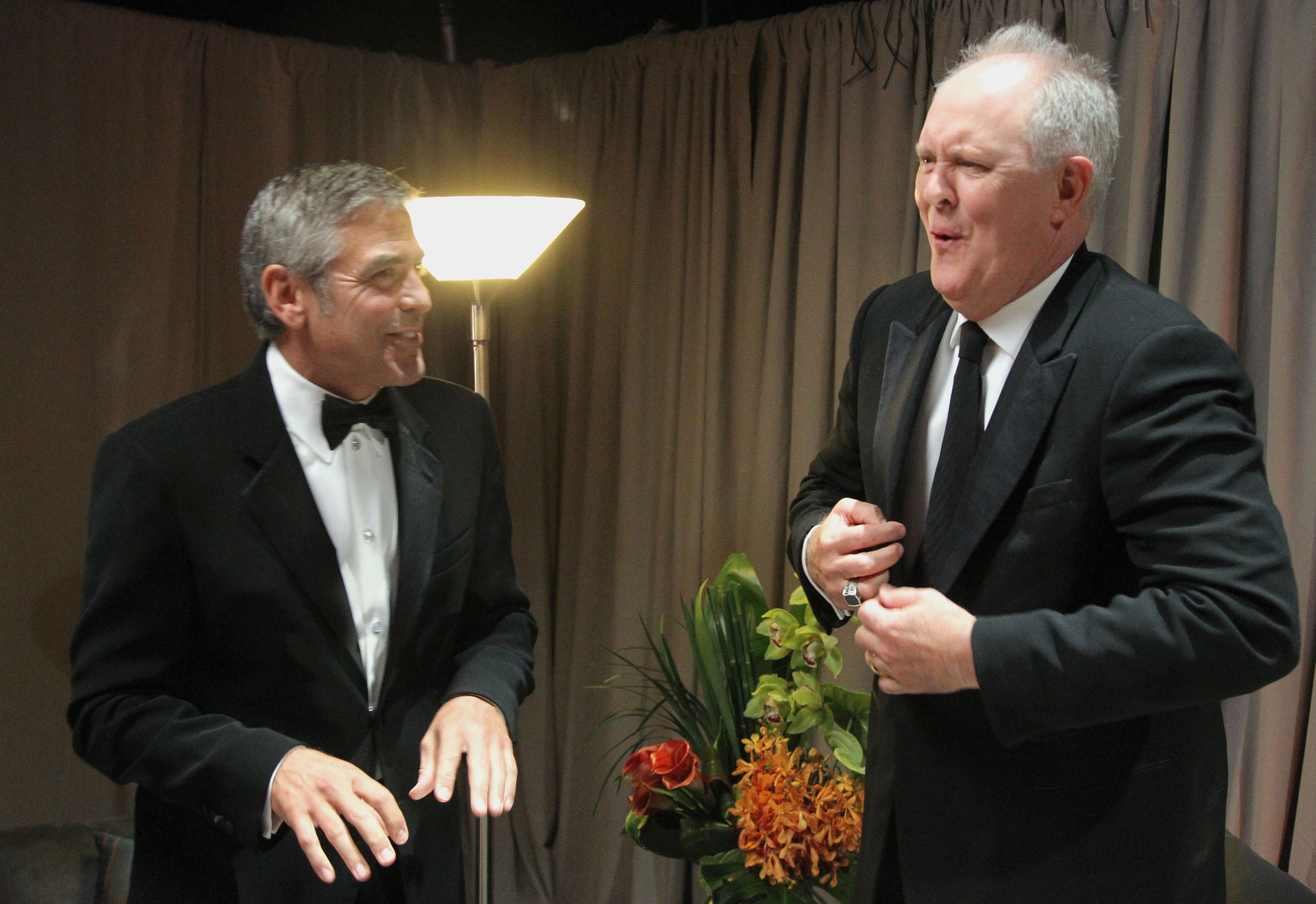 George Clooney and John Lithgow