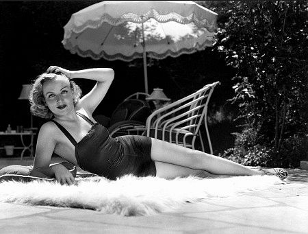 Carole Lombard, c. 1938.