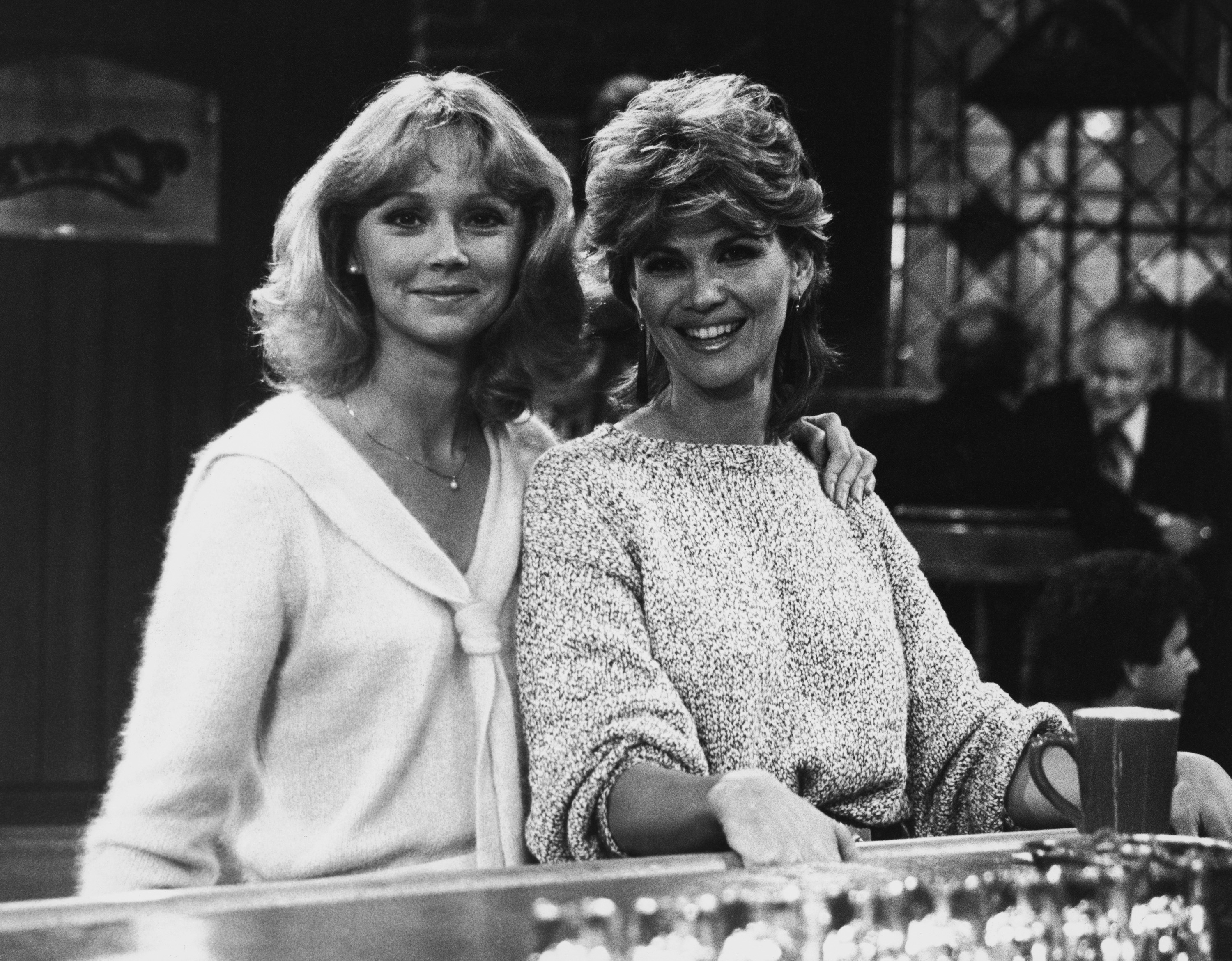 Still of John Cleese, Shelley Long and Markie Post in Cheers (1982)