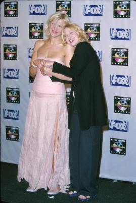 Drew Barrymore and Courtney Love