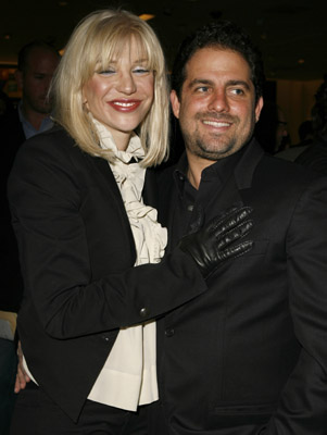 Courtney Love and Brett Ratner