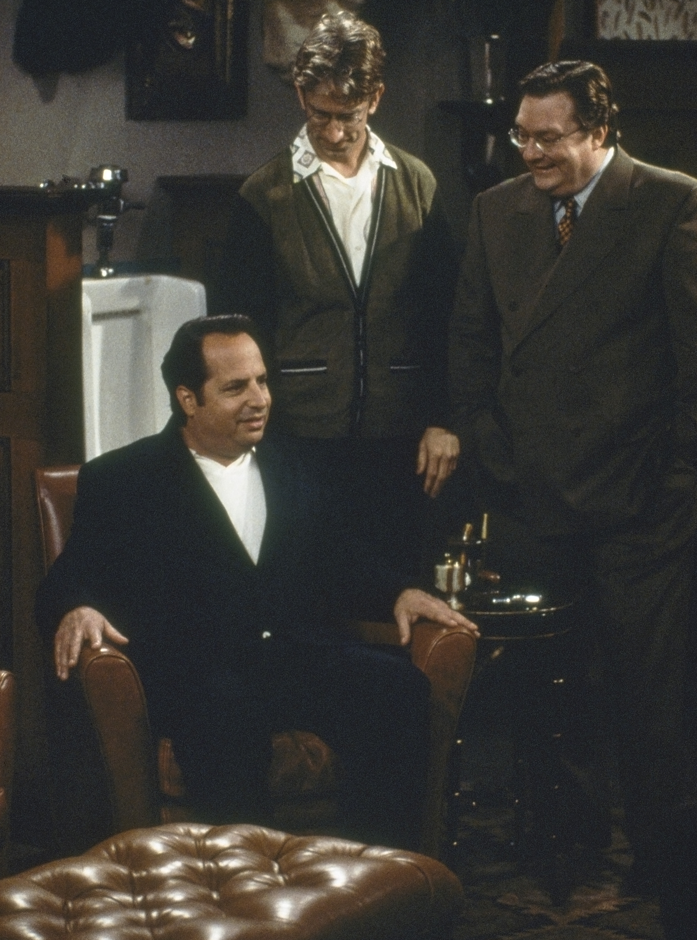 Still of Jon Lovitz, Andy Dick and Stephen Root in NewsRadio (1995)