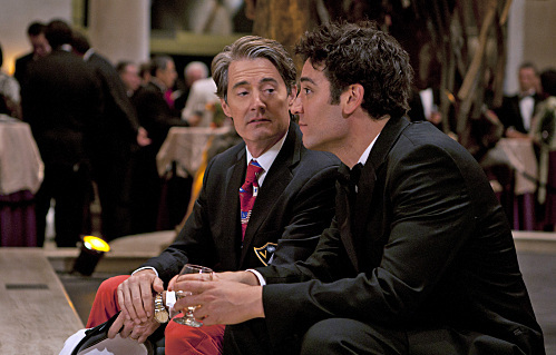 Still of Kyle MacLachlan and Josh Radnor in Kaip as susipazinau su jusu mama (2005)