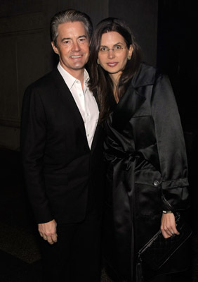 Kyle MacLachlan and Desiree Gruber