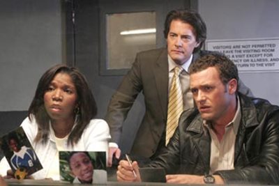Still of Kyle MacLachlan and Jason O'Mara in In Justice (2006)