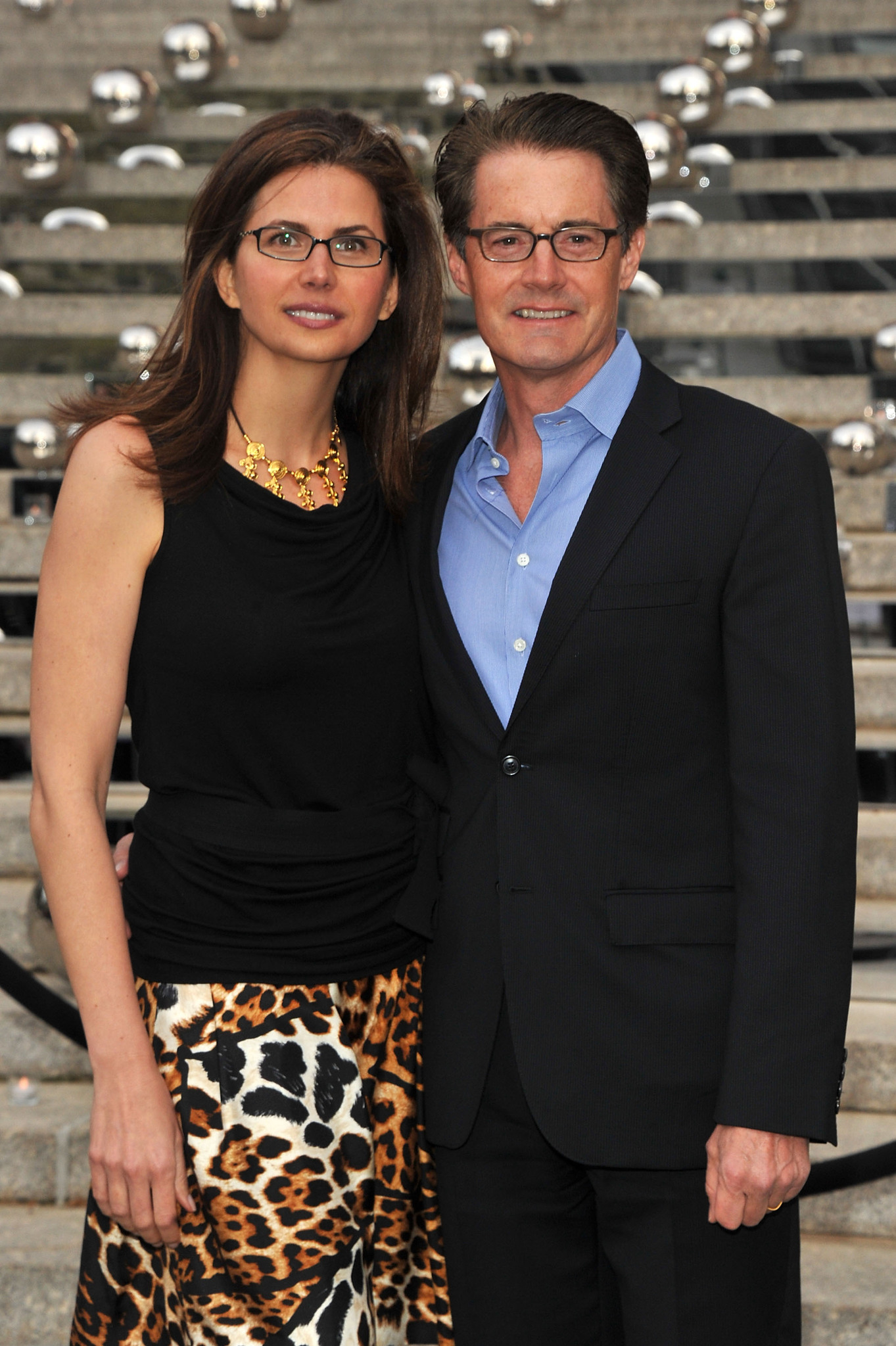 Kyle MacLachlan and Desiree Gruber