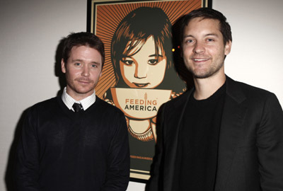 Tobey Maguire and Kevin Connolly