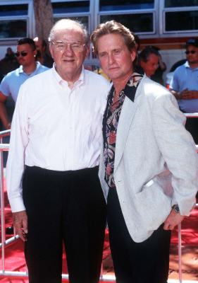 Michael Douglas and Karl Malden