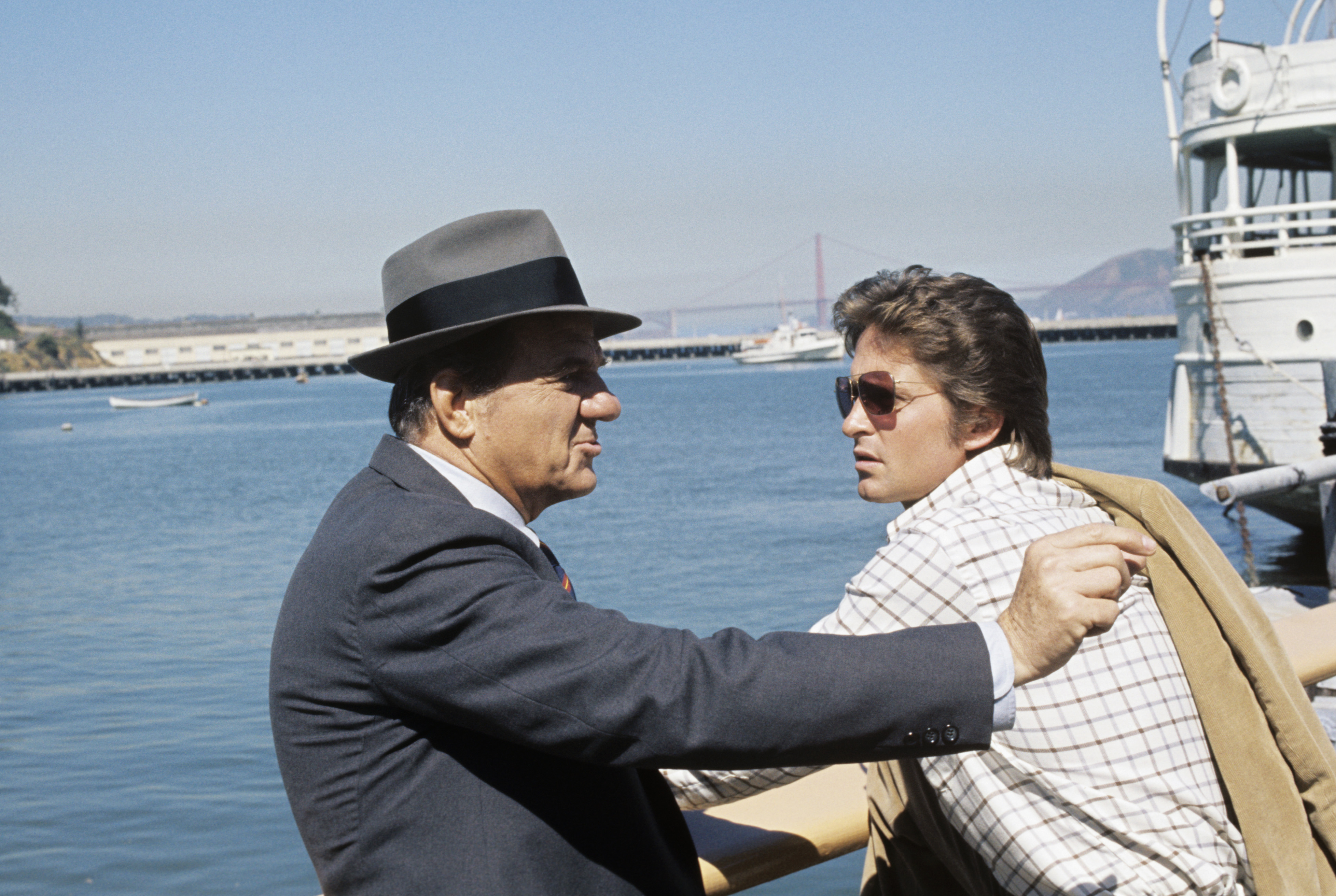 Still of Michael Douglas and Karl Malden in The Streets of San Francisco (1972)