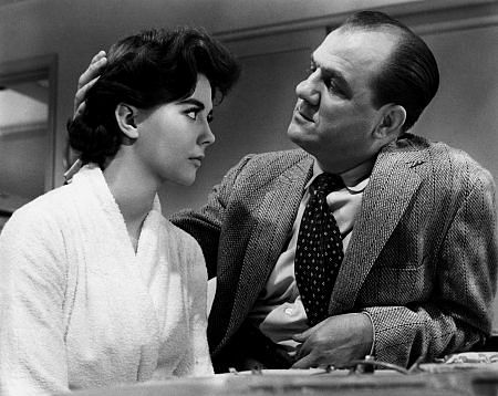 Natalie Wood with Karl Malden in 