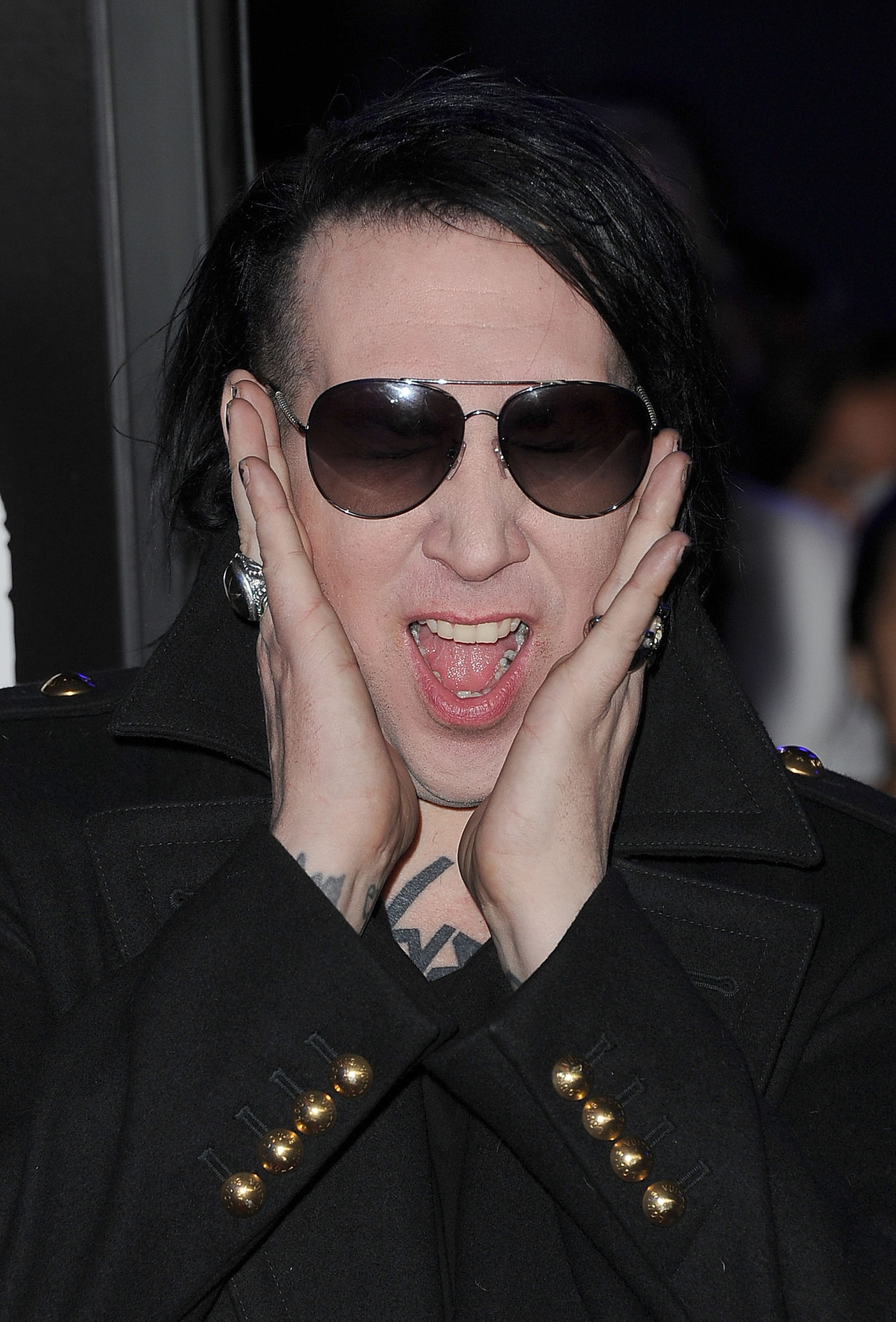 Marilyn Manson at event of Padaras (2011)