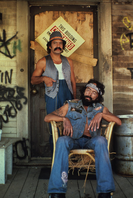 Still of Tommy Chong and Cheech Marin in Make 'Em Laugh: The Funny Business of America (2009)