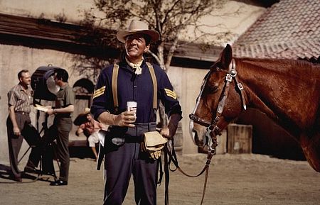 Dean Martin posing for a Rheingold beer advertisement, circa 1953. Modern color, 11x14. $800 © 1978 Paul Hesse MPTV